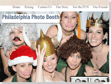 Tablet Screenshot of philadelphia-photo-booth.com